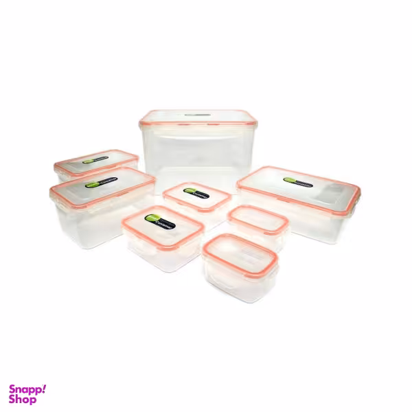 ظروف نگهدارنده لیمون کد 792 بسته 8 عددی