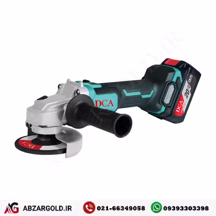 مینی فرز شارژی 125 میلیمتر 20 ولت (BRUSHLESS) DCA مدل ADSM03