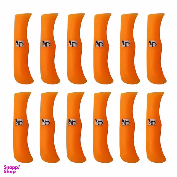 دسته یدک چاقو مدل بلوط کد YP-RASTE-012 بسته 12 عددی