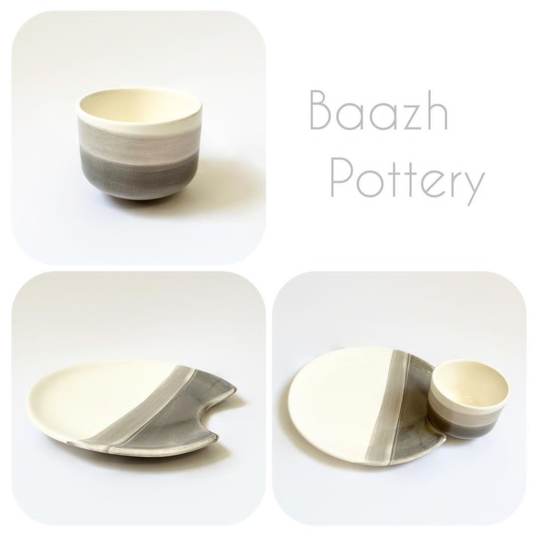 ست کاسه و بشقاب سرامیکی