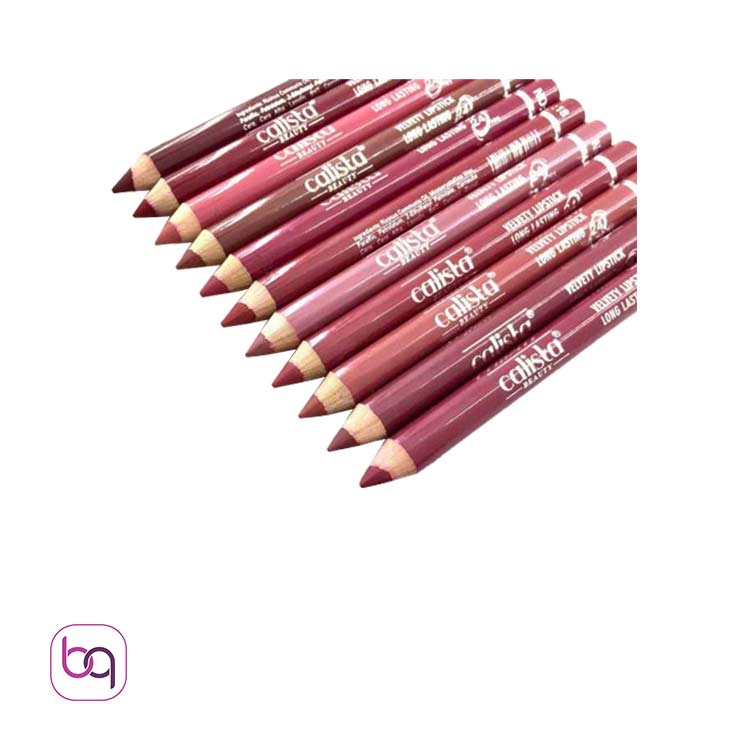 رژ لب مدادی کالیستا بیوتی Calista beauty پک 12 عددی