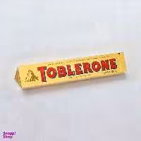 شکلات تابلرون زرد وزن 100 گرم