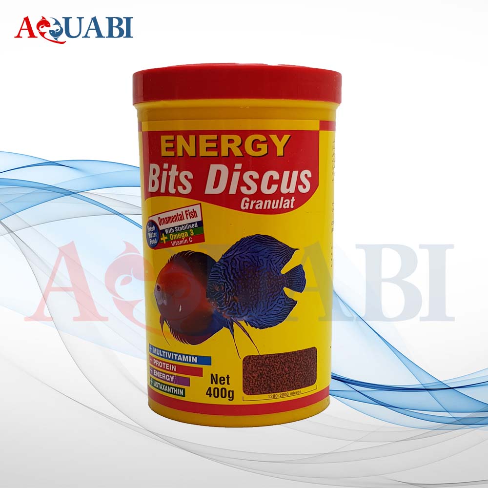 غذا ماهی آکواریوم انرژی بیتس دیسکاس گرانول 440g