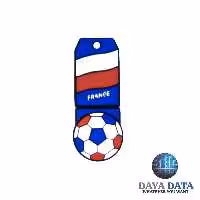 فلش مموری فانتزی دایا دیتا  پرچم فرانسه مدل PS1012-5 ظرفیت64GB -USB2 