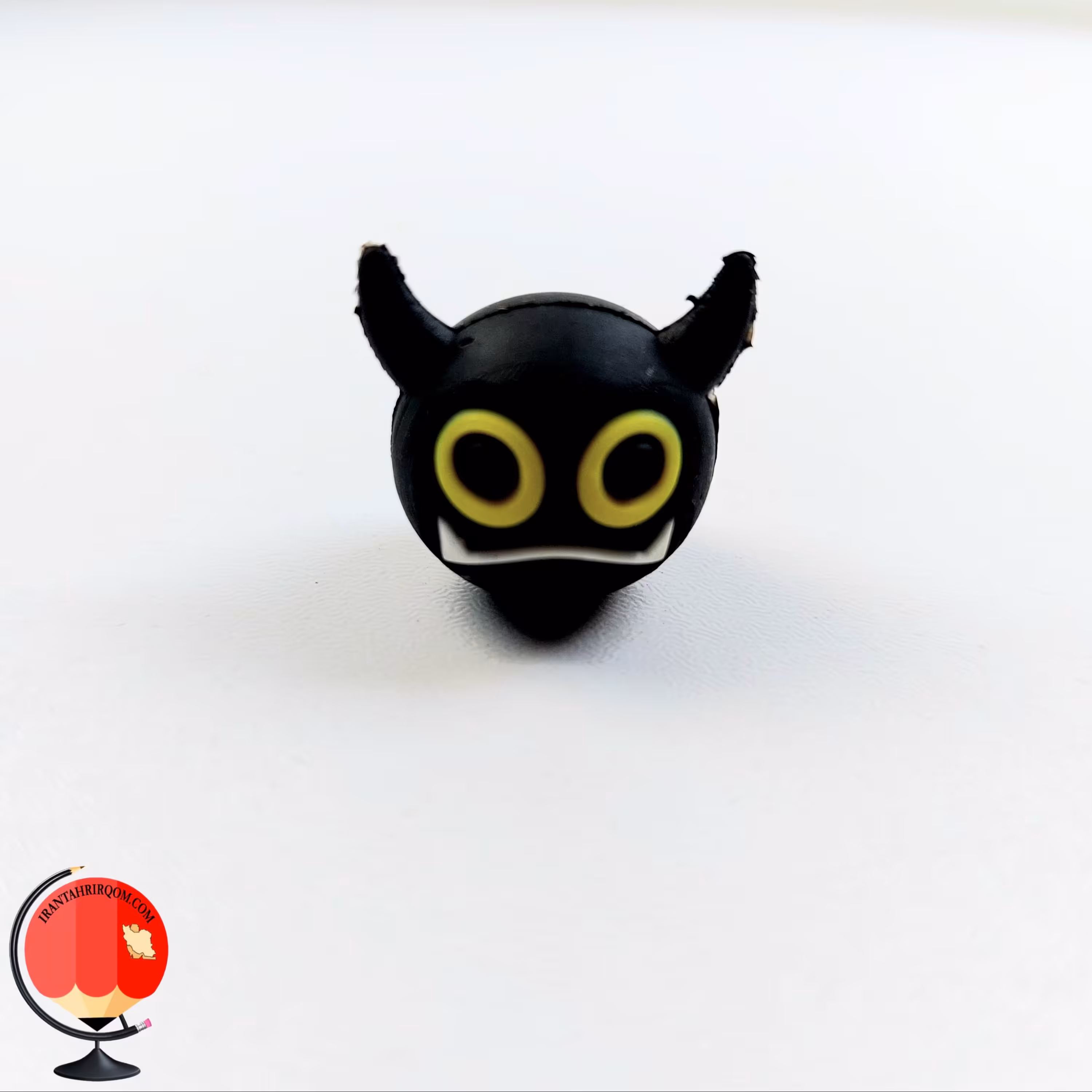 سرمدادی طرح هیولا زرد مشکی کد 2992