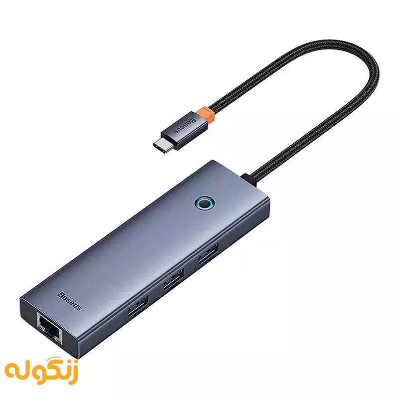 هاب چهار پورت USB 3 بیسوس مدل B0005280A813-03 - زنگوله