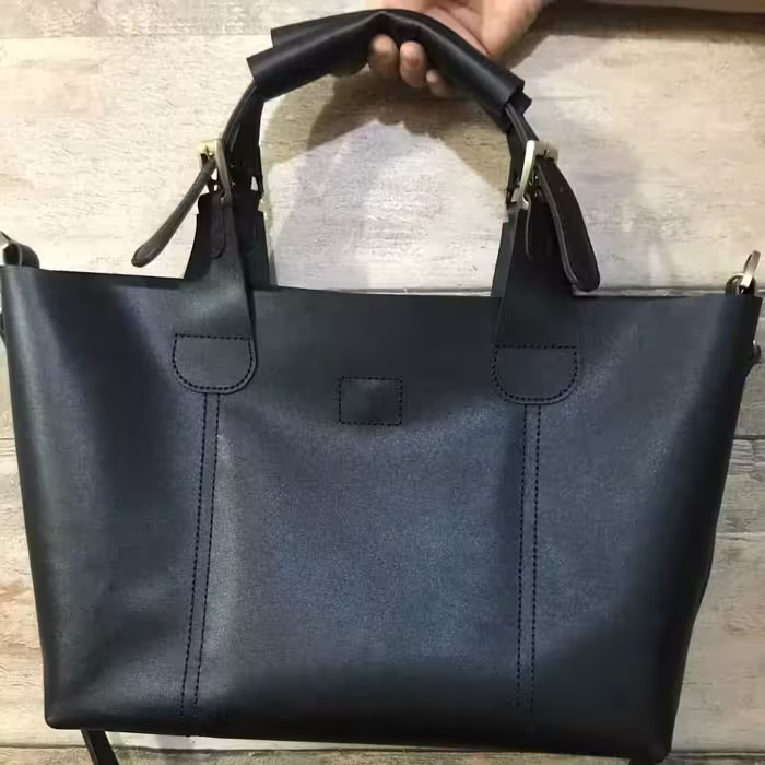کیف چرم دست دوز زنانه
