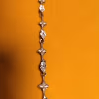 دستبند نقره طرح جواهر               