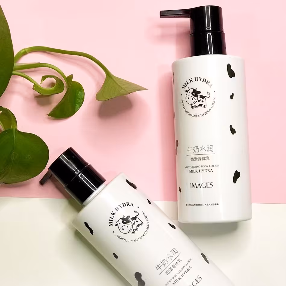 لوسیون بدن شیر گاو از برند خوب ایمجیز