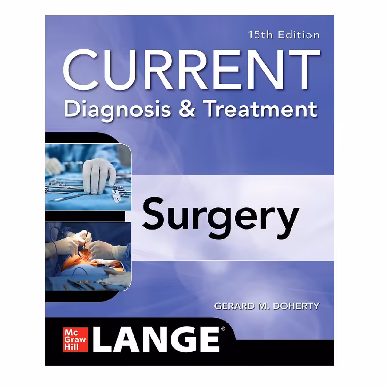 کتاب Current Diagnosis and Treatment Surgery اثر Gerard Doherty انتشارات مک گرا هیل