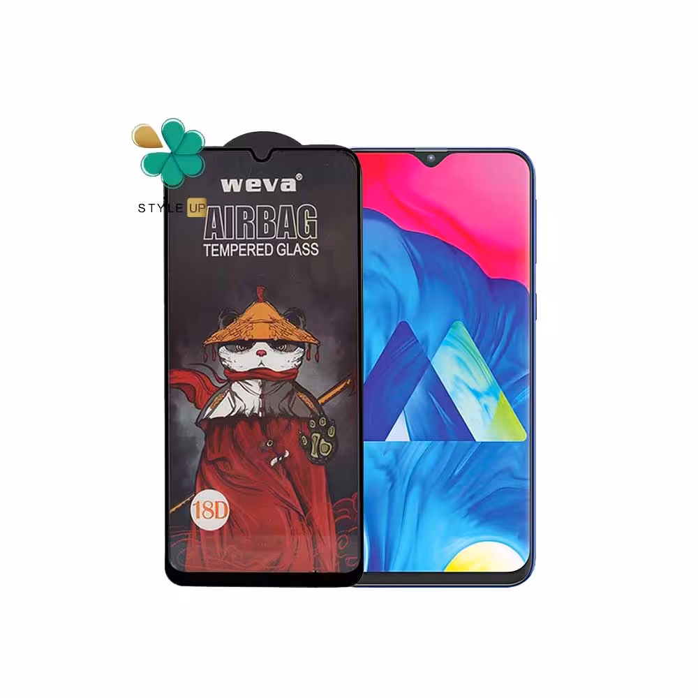 گلس گوشی سامسونگ Samsung Galaxy M10 مدل ایربگ دار