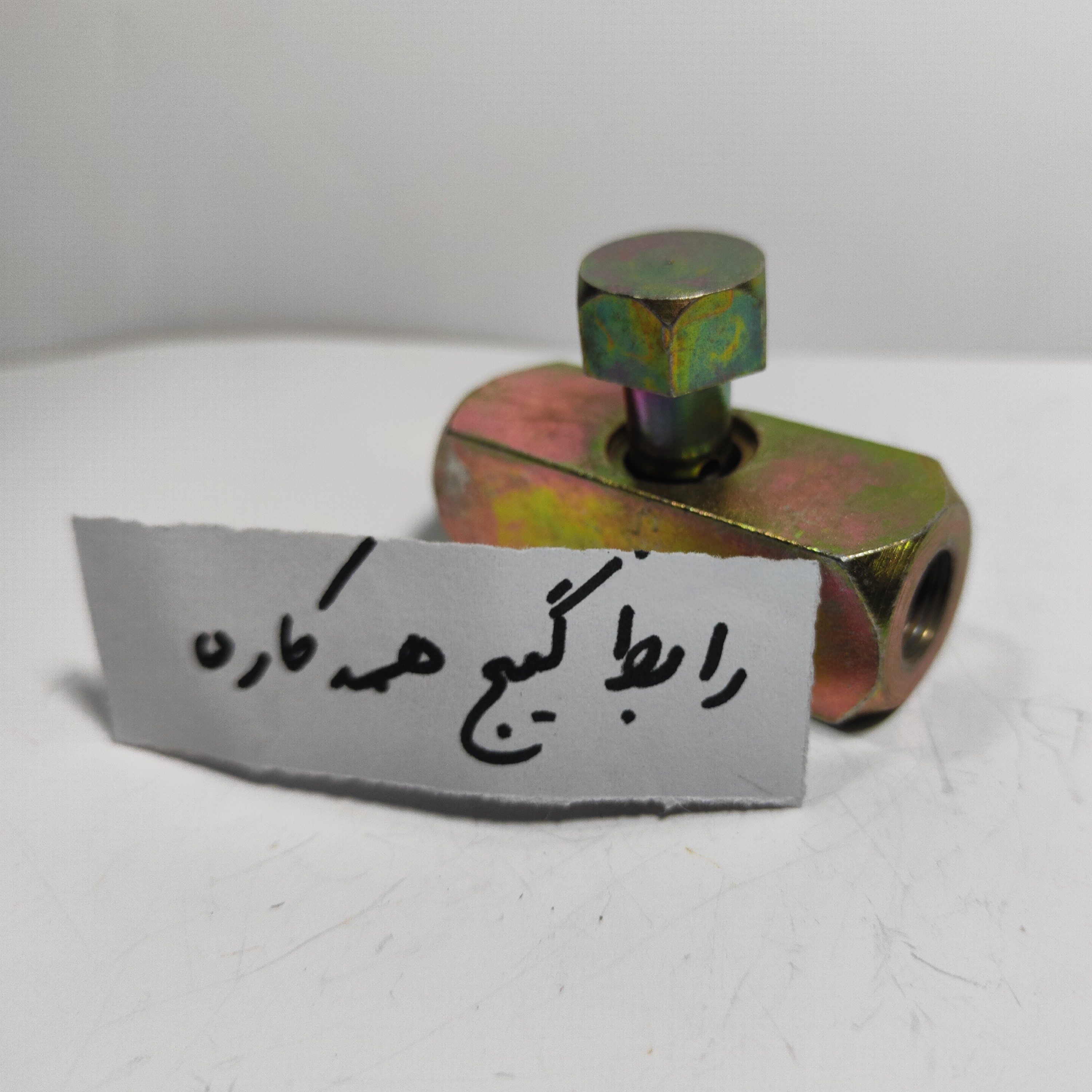 رابط همه کاره گیج یا سراهی گیج همراه با اورینگ گازسوز خودرو CNG کیفیت آبکاری شده درجه یک