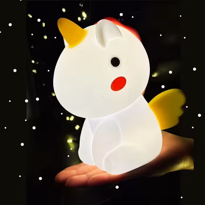 چراغ خواب کودک طرح یونیکورن