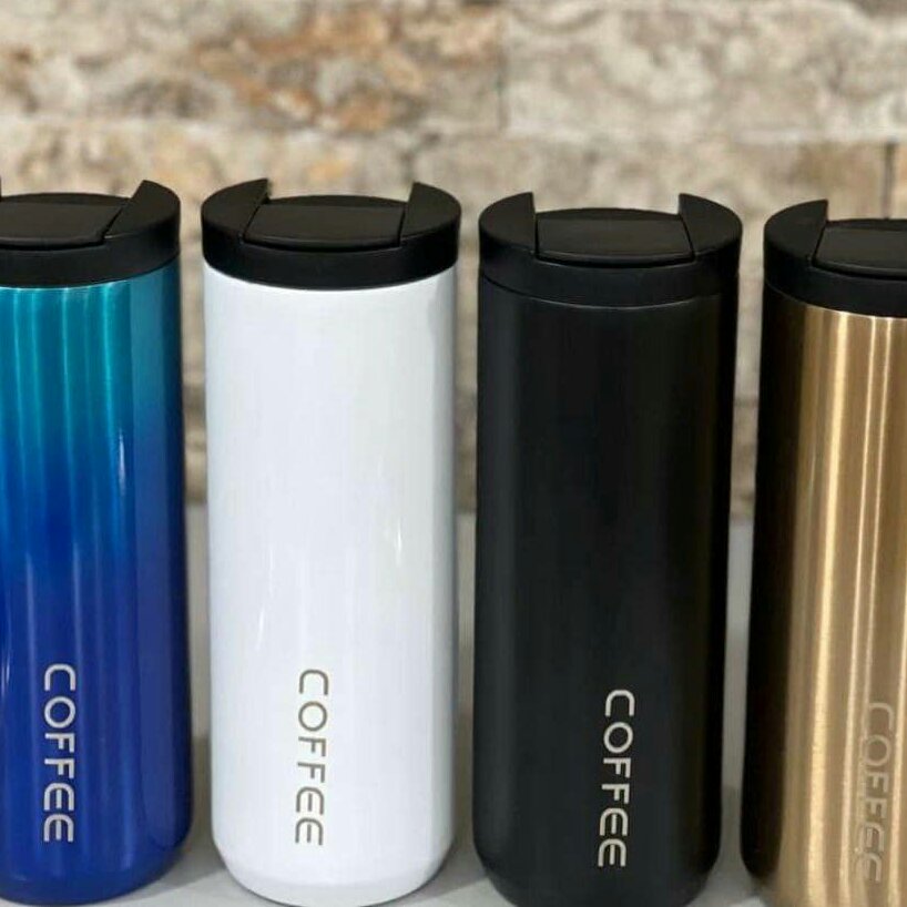ماگ سفری مدل coffee -400 رنگ مشکی
