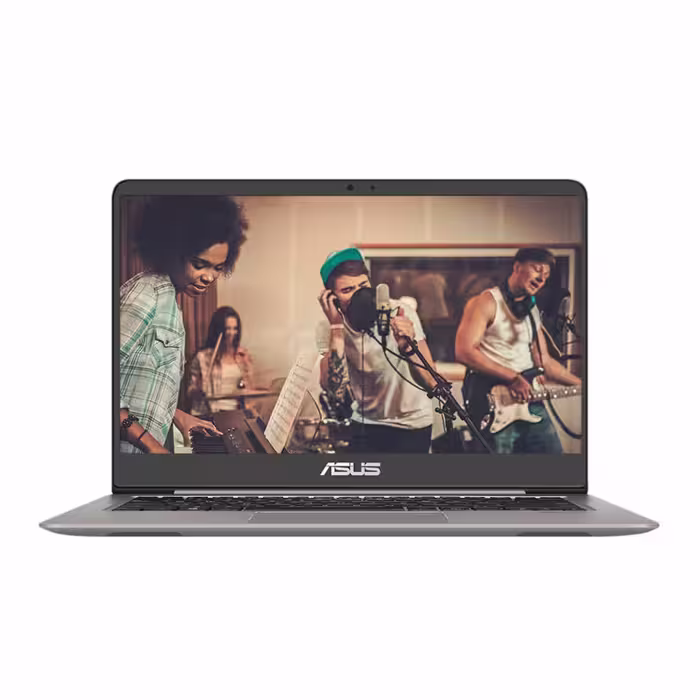 لپ تاپ ایسوس Zenbook مدل UX410UF با پردازنده Core i5 نسل 8، رم 8GB، حافظه 1TB HDD + 128GB SSD و گرافیک 2GB.