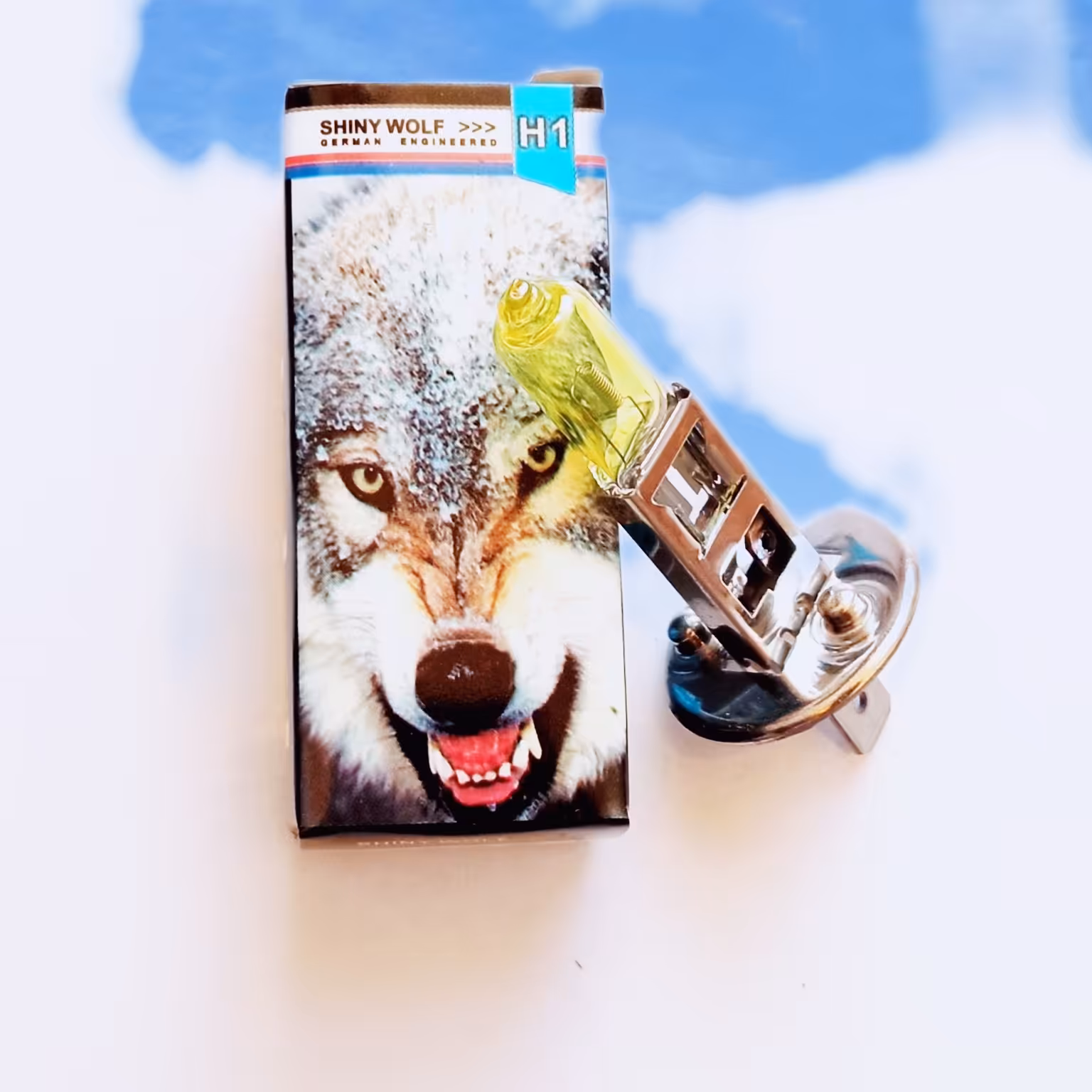 لامپ زرد پروژکتور(بیسیم،اچ 1)ولتاژ کار12ولت،کیفیت عالی.