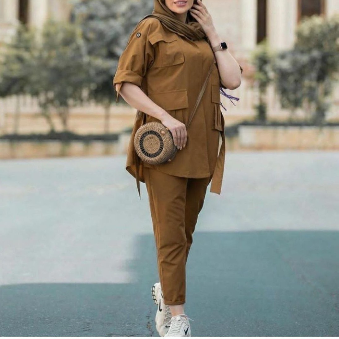 مانتو شلوار پاییزه میکرو