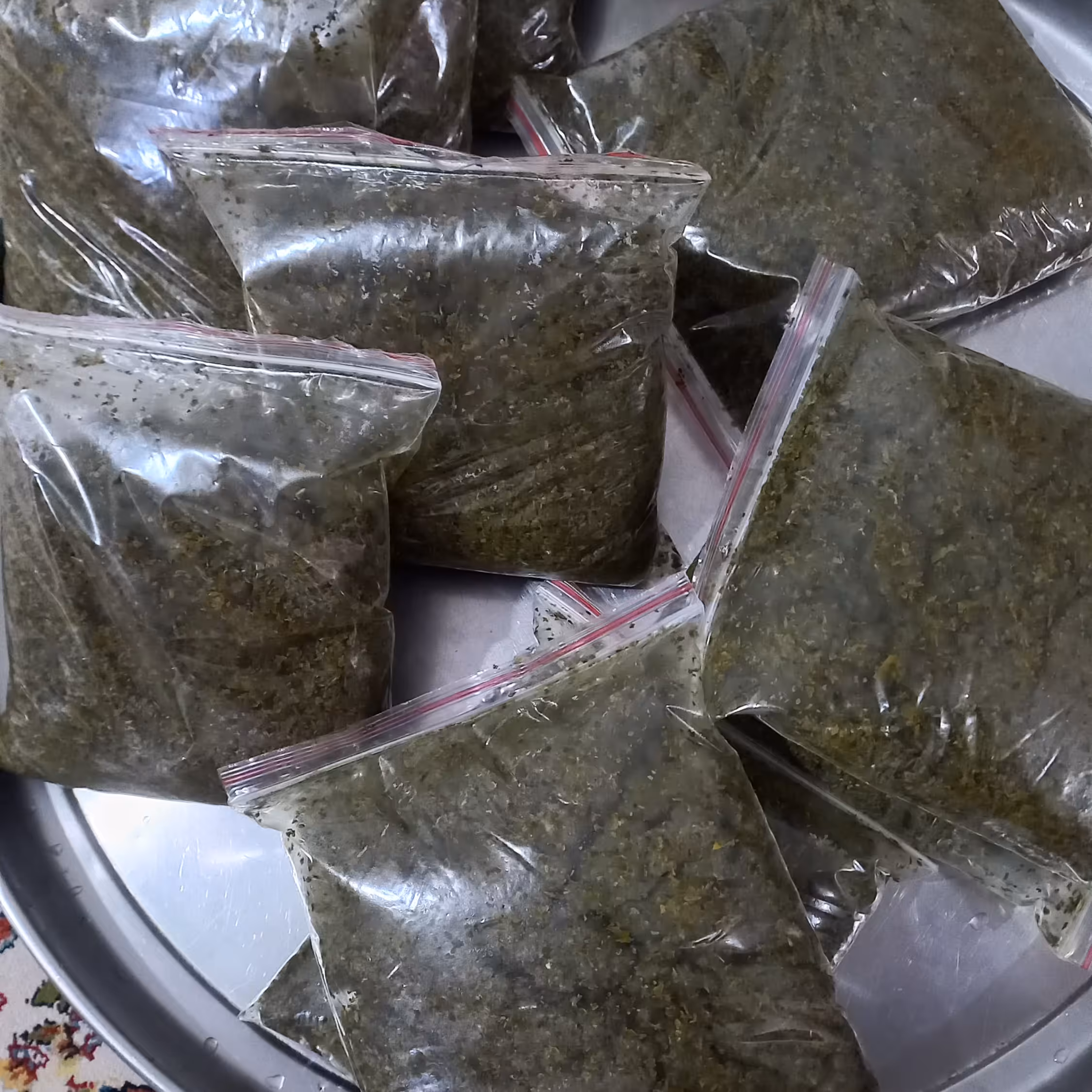 سبزی قورمه سرخ شده ب روعن بیفته