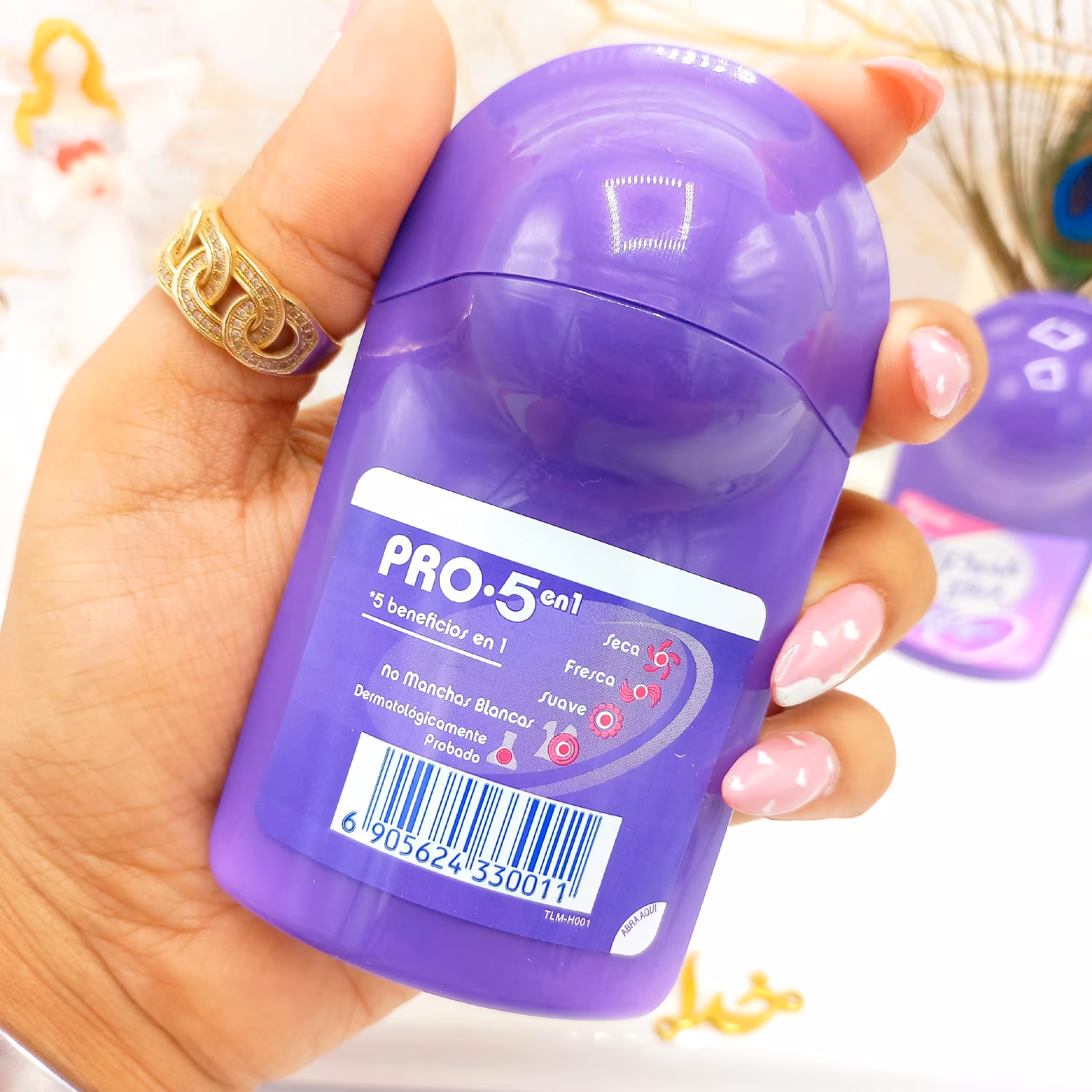 مام رولی 48 ساعته زیر بغل ضدتعریق فرش استیک Fresh Stick بنفش کد H001