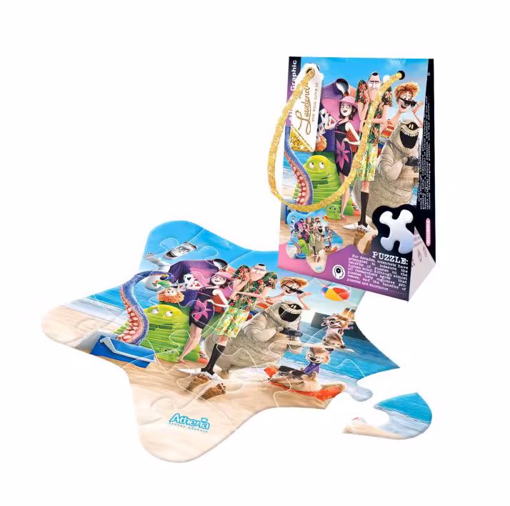 پازل پاکتی آتنا طرح هتل ترنسیلوانیا