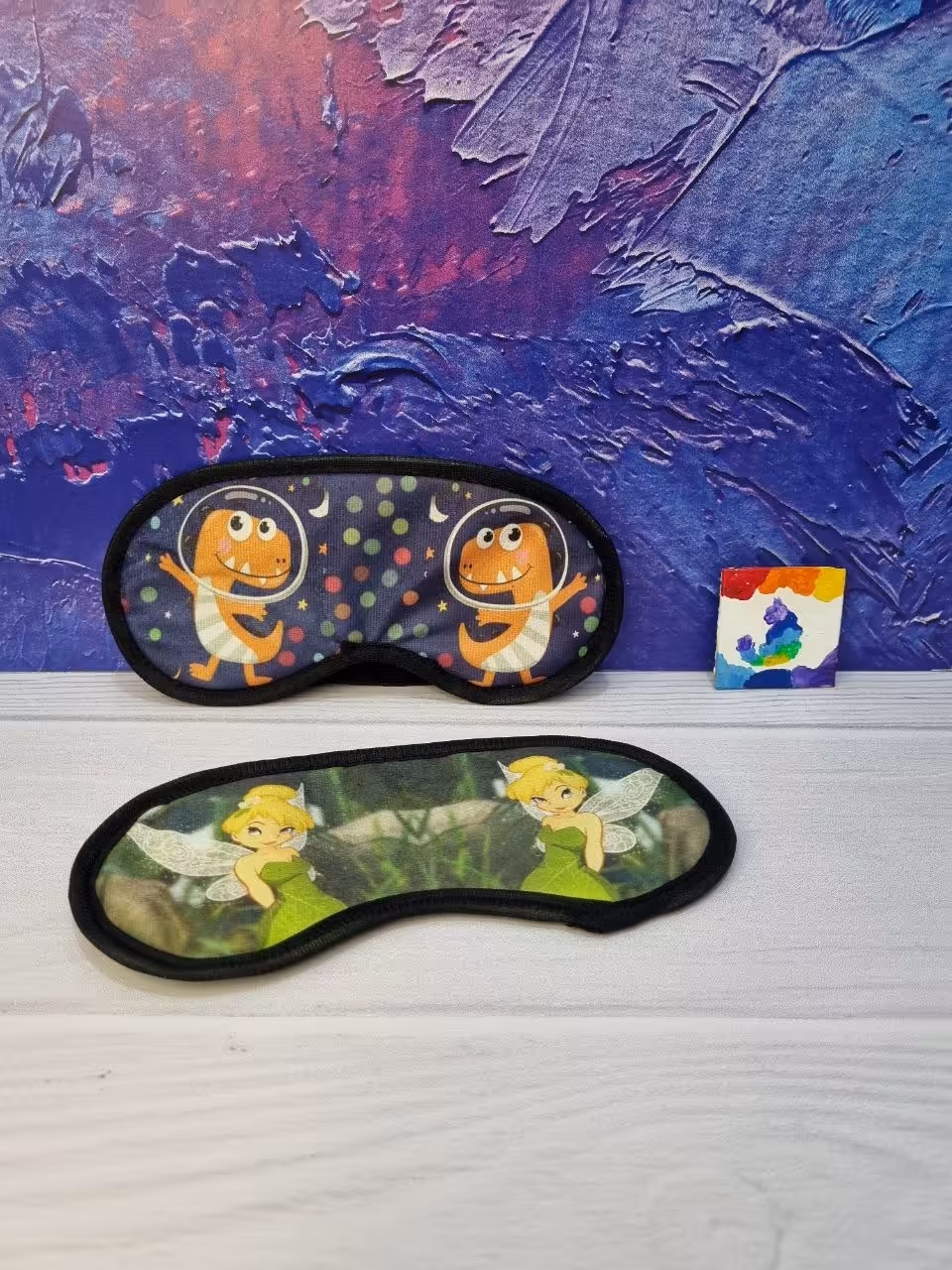 چشم بند خواب فانتزی طرح دایناسور و پری