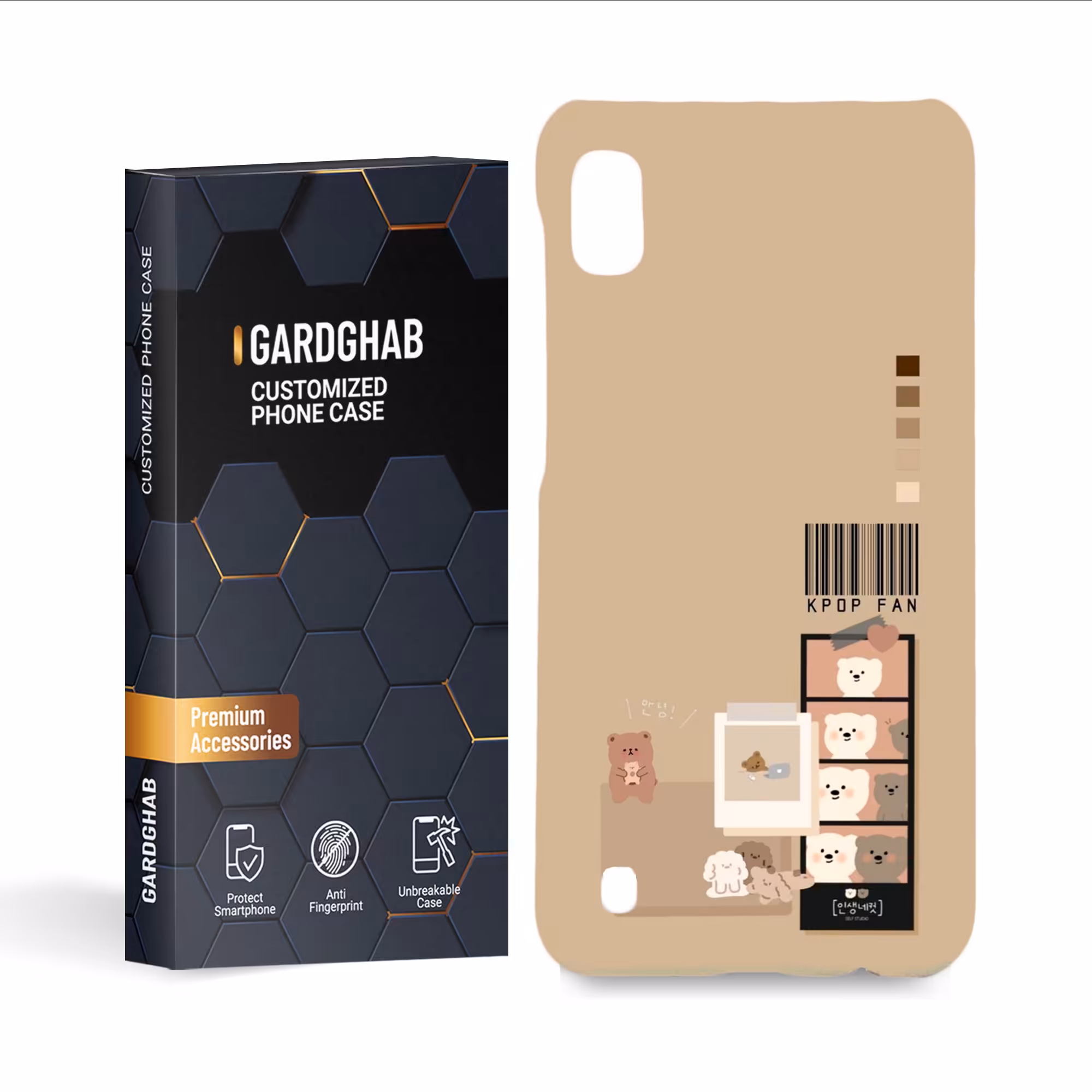 گارد قاب کاور دخترانه مدلg1124 مناسب برای گوشی موبایل سامسونگ a10 