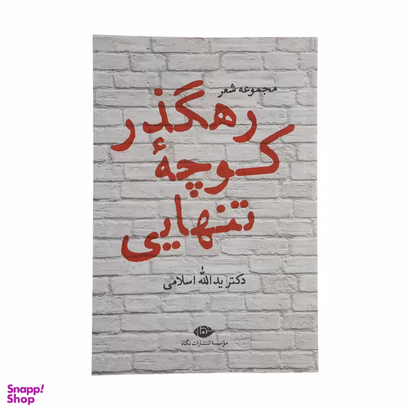 کتاب مجموعه شعر رهگذر کوچه تنهایی اثر دکتر یدالله اسلامی نشر نگاه