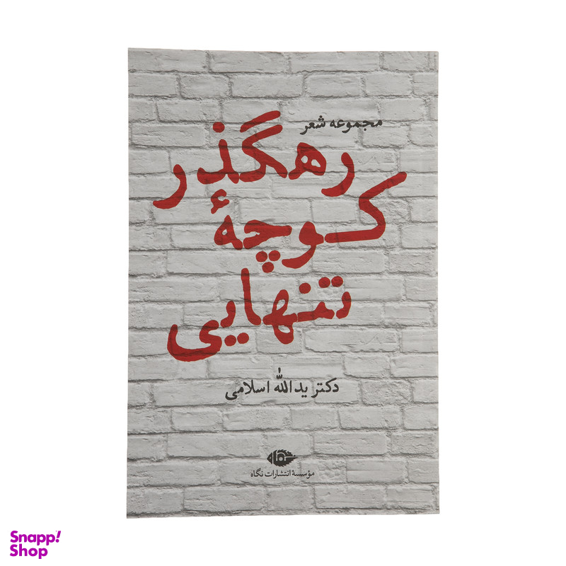 کتاب مجموعه شعر رهگذر کوچه تنهایی اثر دکتر یدالله اسلامی نشر نگاه
