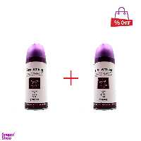 اسپری خوشبو کننده بدن زنانه پرستیژ (Prestige) مدل Tresor Midnight Rose حجم 150 میلی‌‌لیتر مجموعه 2 عددی