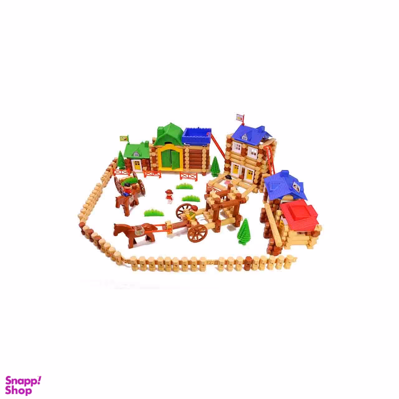 اسباب بازی قلعه 325 تکه تک توی