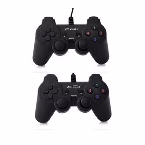 دسته بازی شوک دار اکسل مدل X-202 بسته 2 عددی