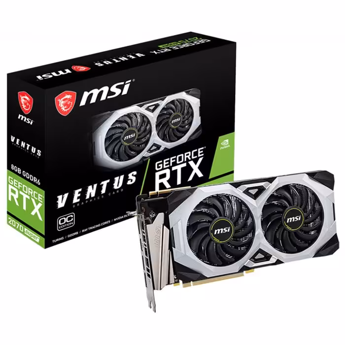 کارت گرافیک ام اس آی مدل GeForce RTX 2070 SUPER VENTUS OC با حافظه 8 گیگابایت