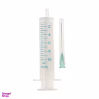 سرنگ سوپا مدل 22-21 سه تکه لوئر اسلیپ ظرفیت 10 سی سی  بسته 800 عددی