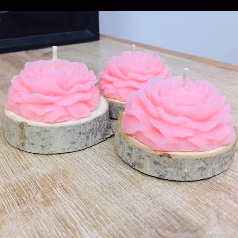 گیفت چوب و شمع گل آلاله (پس کرایه)