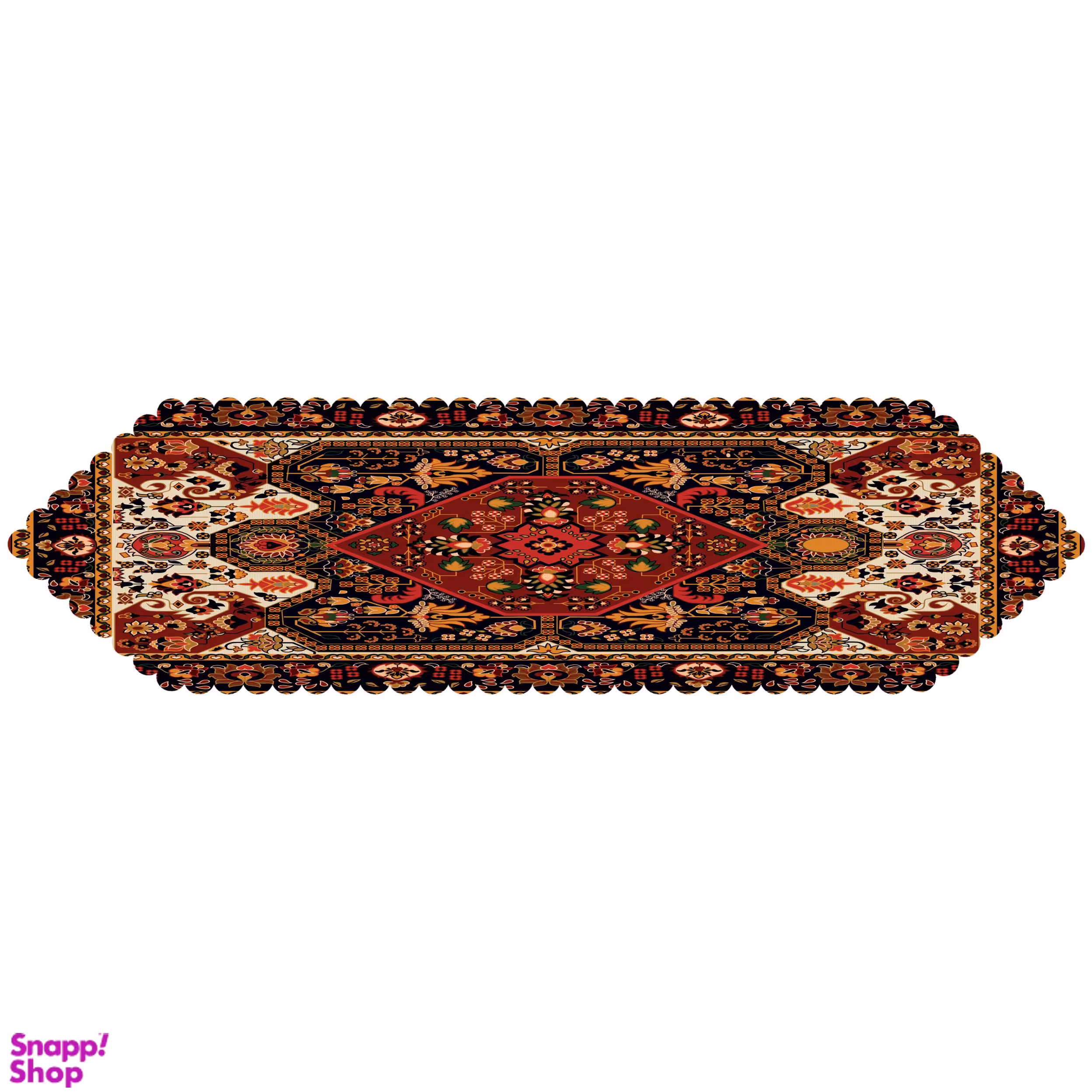 رانر مدل R6-42458 چند رنگ سایز 130*40*1 سانتی‌ متر