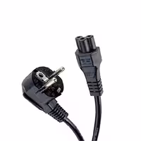 کابل برق 3 پین آداپتور لپتاپ برند K-net – طول 1.5 مترK-Net Cable Power Notebook 3pin 1.5M