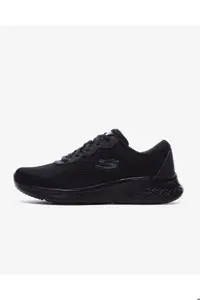 کفش دو و تمرین مشکی زنانه کتانی با پاشنه طرح دار اسکچرز ساخت آمریکا Skechers