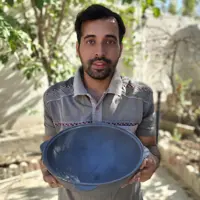 قازن چدن با کیفیت 6 لیتری بدون روکش شیمیایی (چدن روسی پاتیل غازن قابلمه دیگ چدنی) تابه ووک چدن در مان کمخونی جهیزیه عروس