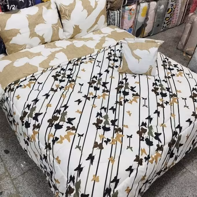 روتختی دونفره جنس عالی 6 تیکه دورو فوق جدید....