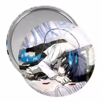 آینه جیبی خندالو مدل رین انیمه جنگیر آبی کد 16391