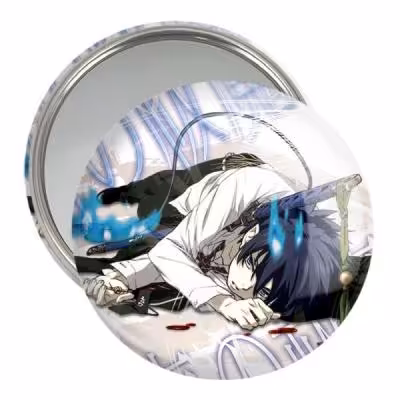 آینه جیبی خندالو مدل رین انیمه جنگیر آبی کد 16391