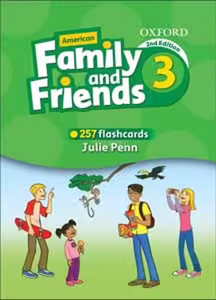 فلش کارت فمیلی اند فرندز family and friends 3