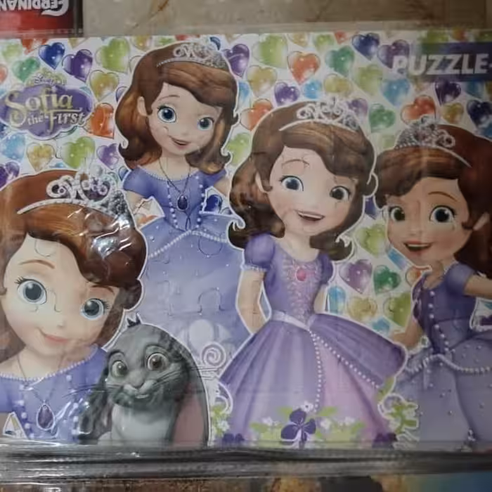 50 عدد پازل کارتونی (سوفیا)