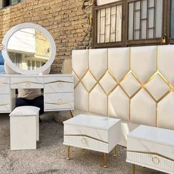 تخت خواب دونفره بدون لوازم