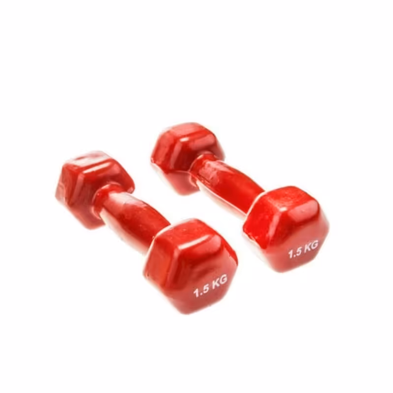 دمبل ایروبیک رو کش دار 1.5 کیلوگرمی
