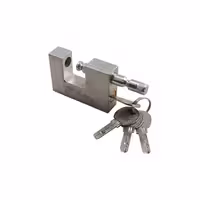 قفل کتابی سایز 80 فولادی یک تکه 4 کلید کامپیوتری STILA
