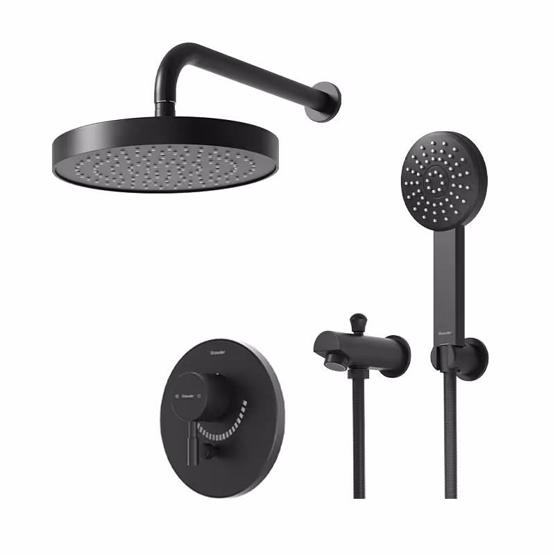 شیر توکار شودر مدل مارینو مشکی تیپ 4