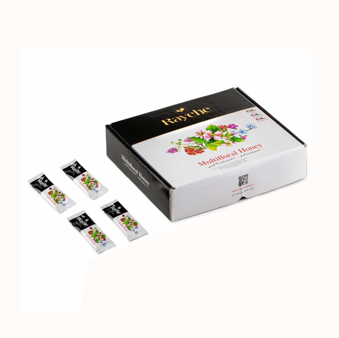  عسل ساشه تکنفره چندگل رایحه100 عددی