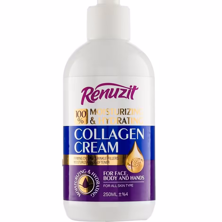 کرم آبرسان و مرطوب کننده پمپی حاوی کلاژن 250میل رینوزیت


