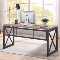 میز کامپیوتر چوب فلز کد 16012(پس کرایه)